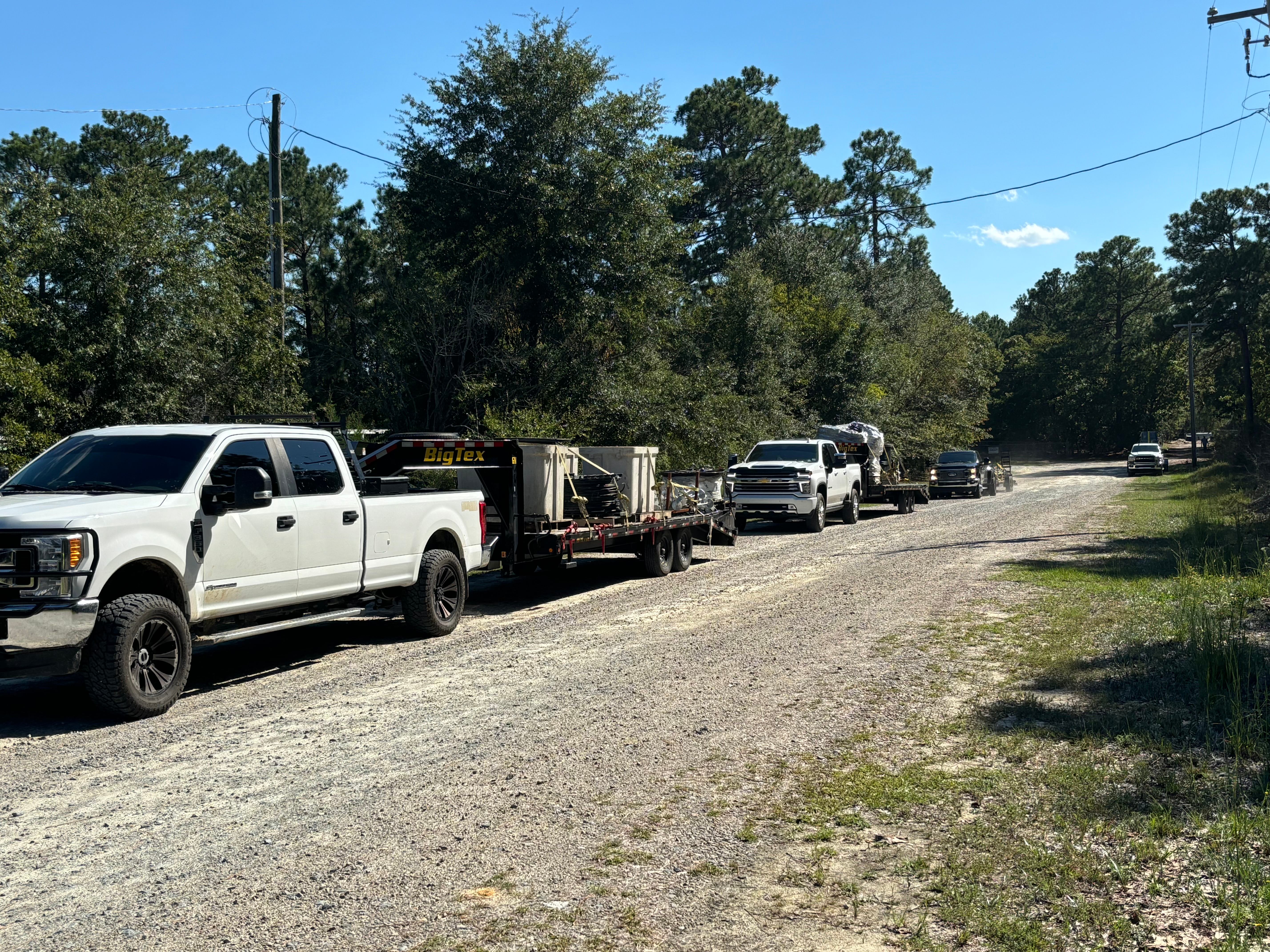 Hauling services in North Carolina by Carolina Land Works & Hauling