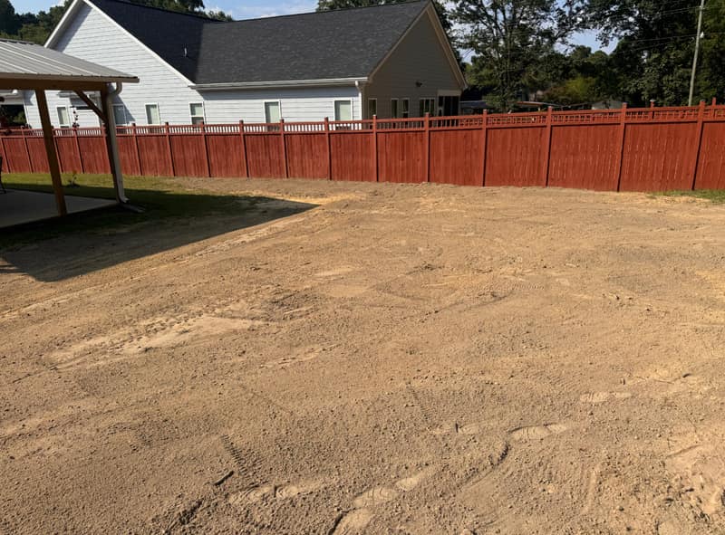 Grading by Carolina Land Works & Hauling in North Carolina